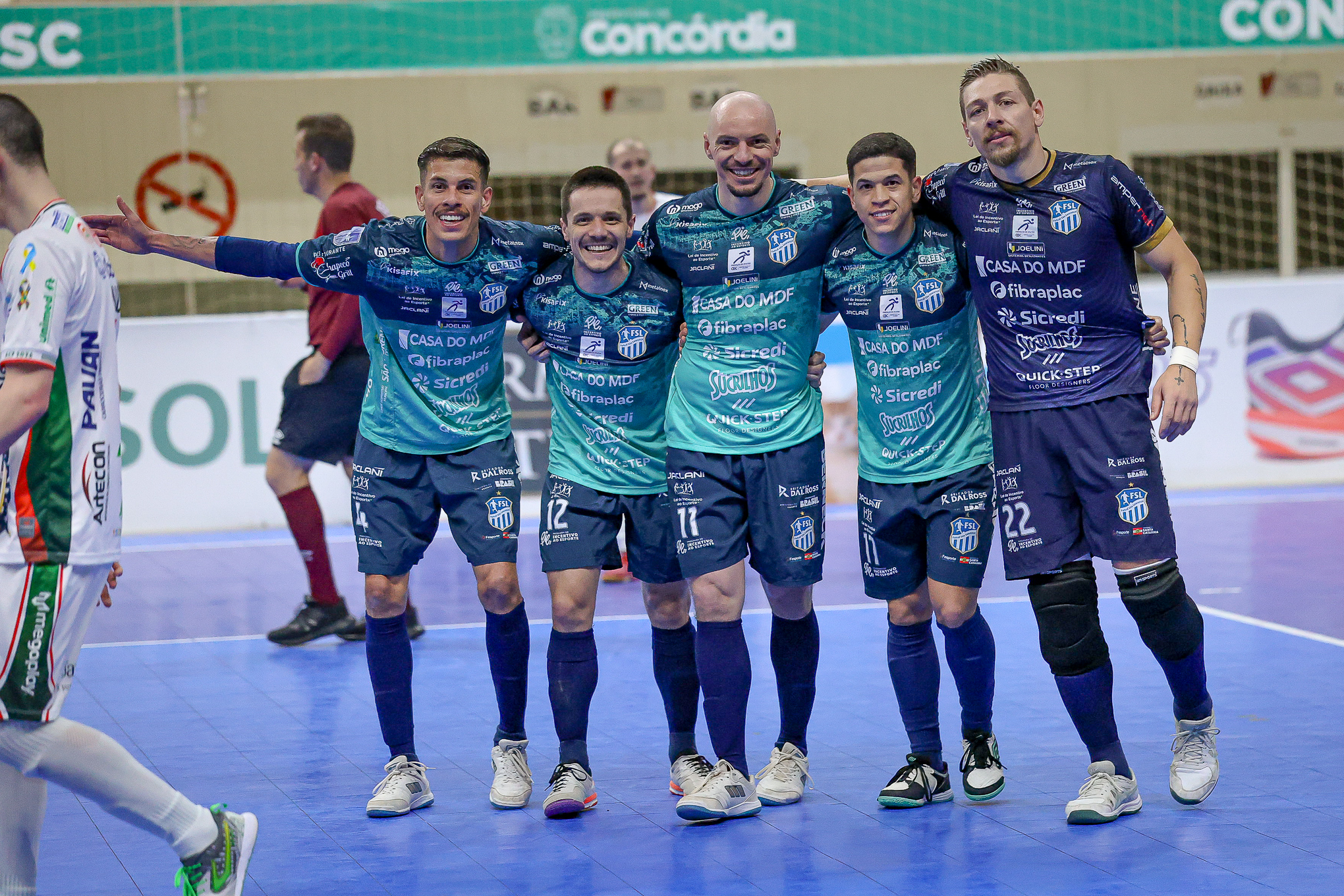 Futsal São Lourenço vence Concórdia fora de casa e abre vantagem nas oitavas da LNF Silver