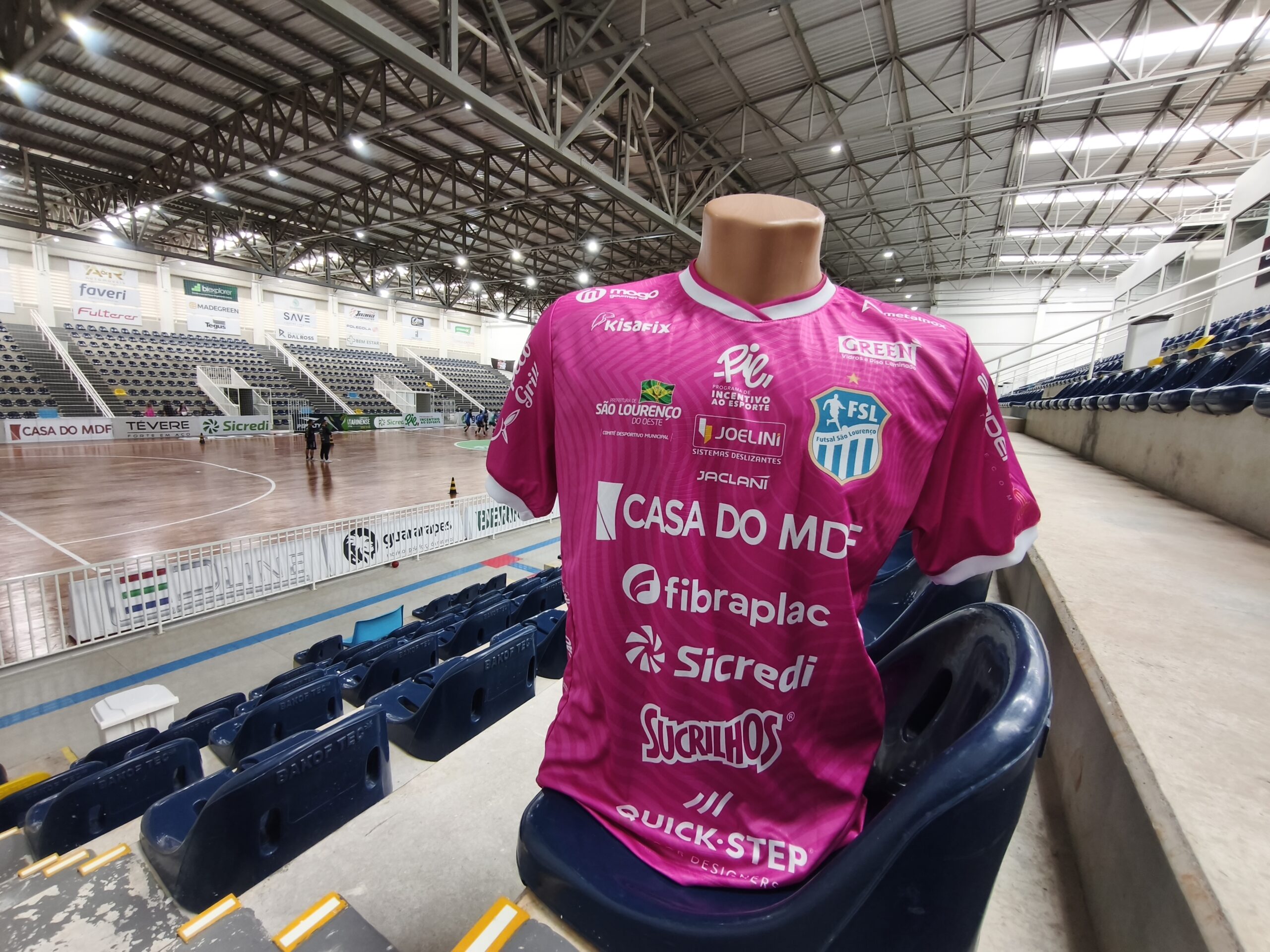 Futsal São Lourenço encerra primeira fase do Catarinense Série Ouro com ação especial pelo Outubro Rosa