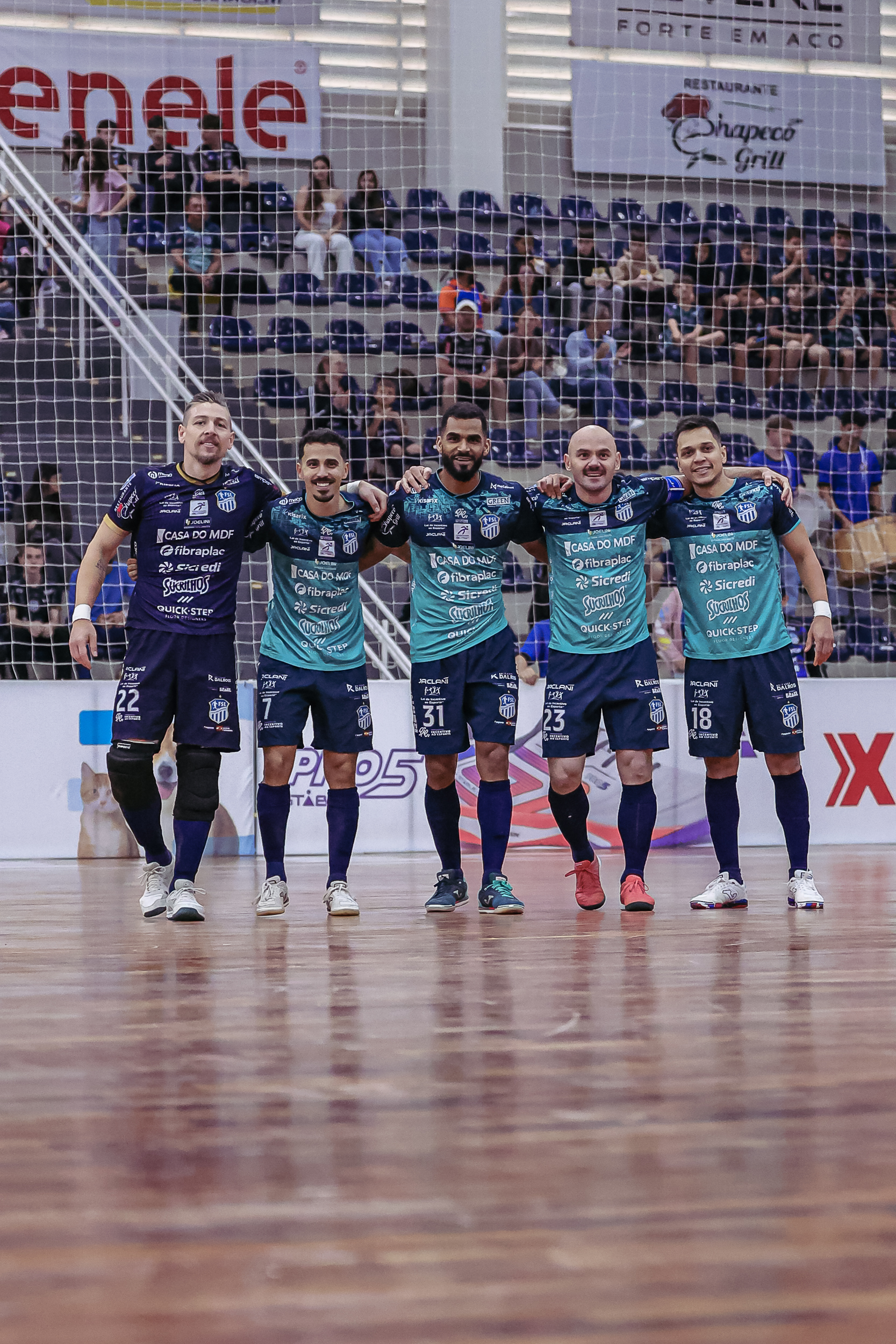 Futsal São Lourenço encara sequência decisiva em busca de vagas nas semifinais do Catarinense Série Ouro e da LNF Silver